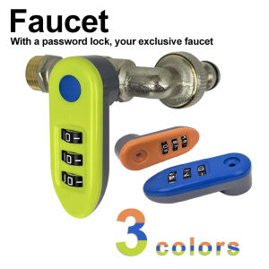 A Faucet with A Password Lock Suitable for Outdoor Gardens Public Places Made of Brass Pipe Fitting Connected Valve