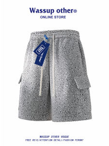 Quần Short Dài Phong Cách Thoáng Mát Có Dây Đai