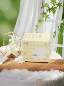 SHI YUE JIE JING | Facial Tissue Pure Cotton Baby Maternal Thickened Wall-Mounted