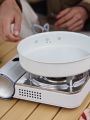 Naturehike Ceramic Non-Stick Cookware Kit Storage Outdoor Camping equipment Kettle Frying Pan Pot Portable Picnic Tablewar Set. 