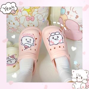 Cute Mikko Cat Slippers Platform Slippers Indoor Shit Feeling Non Slip Slippers Summer Young Adult Outdoor Sandals