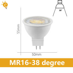 Gatetop Led Spotlight AC220V GU10 GU5.3 Bulb MR16 Spot Lighting Bulb Indoor Lighting Home Decoration Bulbs