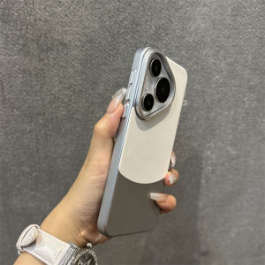 เคสโทรศัพท์มือถือ Huawei Pura70pro Ultra Luxury Napa Leather Texture Metal Large Hole Anti-Fall Business Personality P70pro+ Protection Case