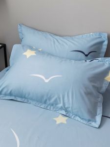 ผ้าห่มแบบซักได้ 2 ชิ้น ผ้าฝ้าย ขนาด 48x74 สำหรับหอพักนักเรียน ผ้าห่มแบบมีสไตล์อินส์ ผ้าห่มโพลีเอสเตอร์ 100%