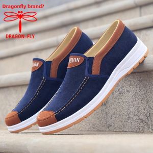 DRAGON-FLY | New Breathable Canvas Old Beijing Oxford Work Shoes
