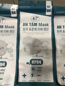 1 thùng Khẩu trang KF 94 An Tâm 300 chiếc) gói 10 chiếc