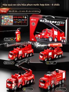 BEI JESS | Xe Tăng Chữa Cháy Đồ Chơi cho Bé Trai 3-6 Tuổi
