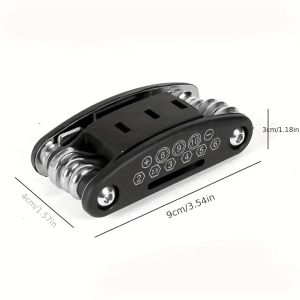 16-in-1 Socket Wrench Set Non-Slip Rotating Head. Durable Stainless Steel for Home & Car Repairs. Easy & Universal Tool.