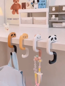 Satu Keluarga Gantungan Tas Hook Karakter Lucu C1328 Cantolan Kait Meja Kantor Kamar Portable