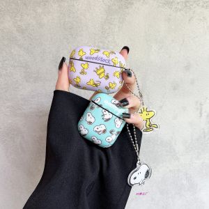 Cartoon Snoopy Wireless Bluetooth Protective Case for Apple Airpods3 Pro2 Generation Soft Shell Earphone Cover Cute Style