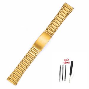 Đa Năng Dây Đeo Đồng Hồ Bằng Thép Không Gỉ 12mm-20mm Vòng Đeo Tay Bằng Kim Loại Khóa Gấp Bạc Vàng Dây Đeo Đồng Hồ Dành Cho Nam Giới Phụ Nữ