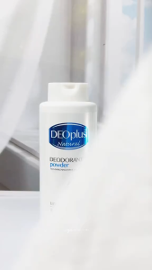 DEOPLUS NATURAL DEODORANT UNDERARM & FOOT POWDER & TAWAS POWDER 80G/50G