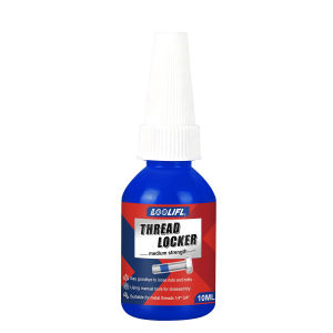 LOOLIFL Thread Locker Screw Glue Blue Red Medium High Strength Anti-loose Thread Sealant Metal Bolt Lock Adhesive 10ml 50ml