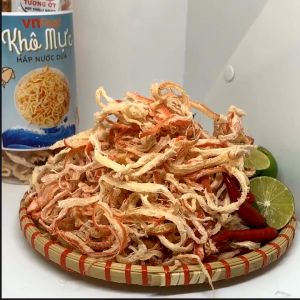 Khô Mực Hấp Nước Dừa 300-1000Gr Mực Khô Chế Biến Sẵn Ăn Vặt Siêu Đỉnh VNFOOD