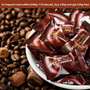 VC Ice Coffee Sugar Mint Cooling Refreshing Candy for Tiredness after Work Refreshing Throat Candy Snacks Traditional Candy