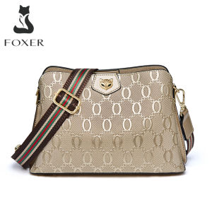 FOXER Women Crossbody Bag Leather Cow Leather Shoulder Bag