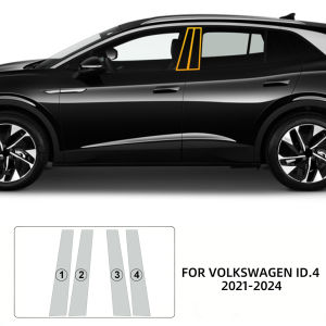 TPU Car Headlight Protective Film For VW ID 4 2021 2022 2023-24 Transport & Smoke Anti-Scratch Auto External Accessories