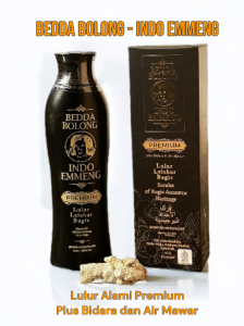 Bedda Bolong-Bedda Lotong  Indo Emmeng  Lulur Leluhur Bugis  Alami 100%  Kulit Cantik dan Sehat
