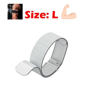Biceps Strap for Amazfit Helio Strap Sports Replacement Adjustable Soft Nylon Leather Wristband Armband for Amazfit Helio Strap
