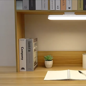 LED Eye Protection Learning Remote Control Rechargeable Lamp Charging Plug-in Dual-use Three-color Temperature Light