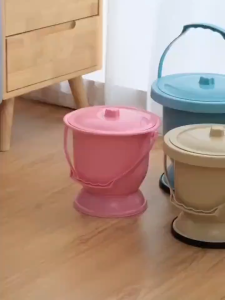 Pot Kids Commode Bucket Potty Bucket For Urine Bedpan Adults Portable Travel Chamber Emergency Camping Toilet