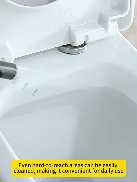 Handheld Toilet Spray Suit Bathroom Angle Valve Double Outlet High-Pressure Spray