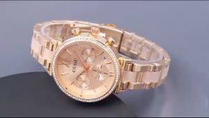 JAM TANGAN GUOU ORIGINAL CHRONO AKTIF JAM TANGAN ANALOG RANTAI STAINLESS ANTI AIR INCLUDE BOX PAPER BAG JAM TANGAN KASUAL WANITA MEWAH ELEGAN