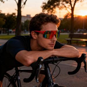SCVCN Cycling Glasses Bike Sunglasses Men UV400 Eyewear Sports MTB Outdoor Goggles Bicycle Women Sunglasses Multi Color Riding