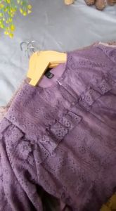 Gamis Lebaran 2024 Viral Rilly Dres Brukat Full Puring Hyget Busui Dress Kondangan Wanita Elegan