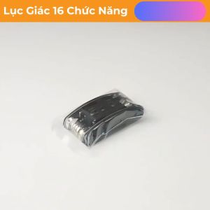 Bộ Lục Giác Sửa Chữa Cầm Tay Đa Năng Tua Vít 16-in-1 Dùng Lắp Giáp Sửa Chữa Xe ĐạpBộ lục giác gập đa năng tiện lợi - Bộ Lục Giác 16 Chi Tiết - BLG