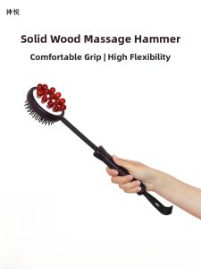 Shenyue Massage Hammer Beat Back Hammer Massage Hammer Leg Meridian Meridian Pat Wooden Hammer Shoulder Cervical Spine Whole Body