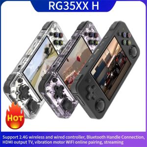 Anbernic | ANBERNIC RG35XX H Handheld Game Console Linux 3.5 Inch IPS Screen H700 Retro Video Games Player 3300mAh 64G 5528 Classic Games