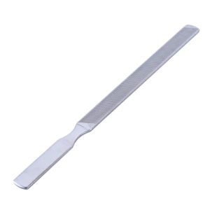 1/2pcs Professional Nail File Stainless Steel Polishing Block Sanding for Nail Nailfile Manicure Supplies Tools Art Beauty