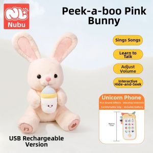 NUBILUBI | Language Development Interactive Ears Doll for Babies