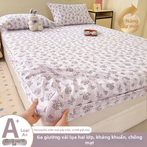 JIFANPAUL | Bộ Drap Giường Đôi Lớp Chống Trượt