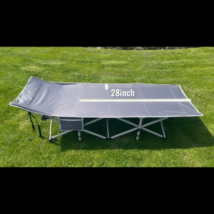 【MY Stock 24H Delivery】Portable Folding Camping Cot Heavy Duty Cot Bed with Mattress for Camping Office