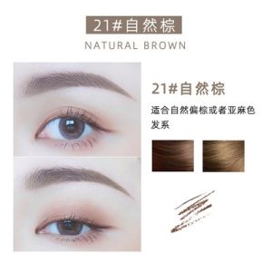 Long-Lasting Waterproof Sweat-Proof Natural Beginner Eyebrow Pencil Clear Definition Makeup Resistant Gellas Hard Core Shaping Blade Eyebrow Pencil