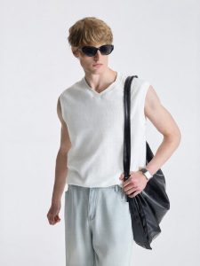 BODYDREAM | Luxury Breathable Sleeveless V-Neck Shirt Vest for Men