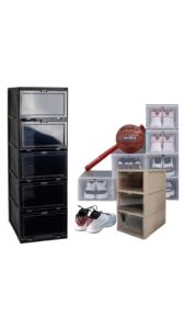 Tủ hộp đựng giày dép nhựa VIỆT NHẬT - 1 3 4 5 tầng nắp trong xếp chồng - 3868/9