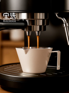Stainless Steel Coffee Extraction Cup Espresso Coffee Machine Drip Cup Chinese Style PAKCHOICE Concentrated Coffee Measure Cup