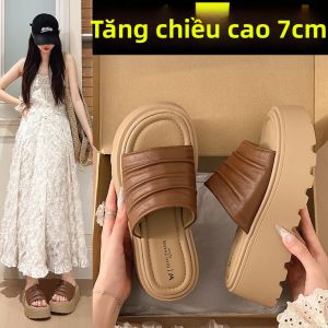DINGMUYI | Dép Tăng Chiều Cao Một Dòng Size 34