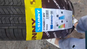 215/60R17 SUNNY NU025 H/T with Free Stainless Tire Valve