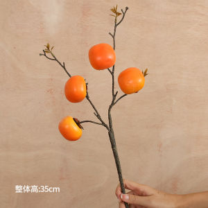 Modern Style Decorative Pomegranate Artificial Flower Vase Living Room Decorations Moving House Decorative Accessories Flower Arrangement