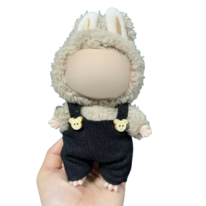 For 17cm LABUBU Fashion Doll Clothing Accessories Set Suitable for Boys Cute Plush Doll Clothes Suitable for Fashion