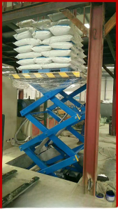 Fixed Scissor Hydraulic Lift Platform Freight Lift Freight Elevator Electric For Home Indoor Simple Small