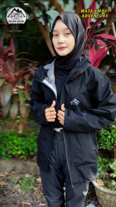 Jaket Gorpcore Waterproof Rir Outdoor Aurora Series: Jaket Gunung Windproof & Full Seamseal