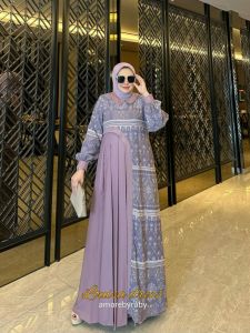 gamis produk Amore by ruby edisi Louisa dress