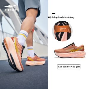 Erke | Giày Chạy Bộ Nam Đệm Êm Form Rộng