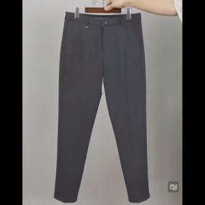 กางเกงสูท กางเกงขายาวผู้ชาย ทรงตรง ทรงหลวม มีกระเป๋า ผ้าดีคัตติ่งเนียบ สำหรับธุรกิจลำลอง