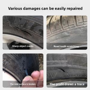 MONLEYTA | Quick Drying Powerful Tire Repair Glue For Truck Rubber Tires Side Scratch Damage Restoration Special Car Wheel Rim Mending Tool